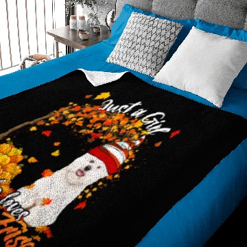 Discover Dog Bichon Frise Just A Girl Who Loves Bichon Frise Dog Thanksgiving Baby Blankets