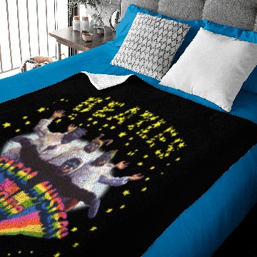 Discover Vintage 1997 90s 1990s Beatles BEATLES Magical Mystery Tour Baby Blankets Double Sided 90s Album Promo L Baby Blankets Baby Blankets Baby Blankets