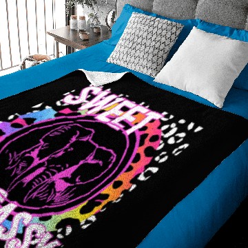 Discover Elephants Lover 90s Nostalgia Rainbow Leopard Print Tropical Baby Blankets