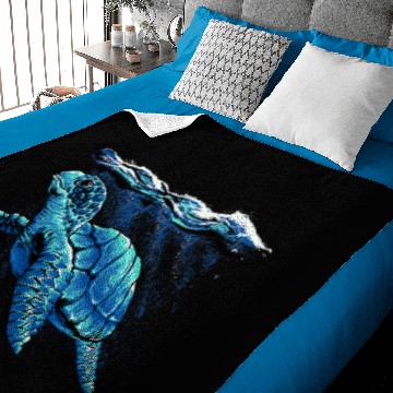 Discover KV9 Turtle Hand painted turtle Baby Blankets