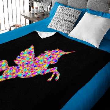 Discover Unicorns International Dot Day Colorful Dotted Baby Blankets