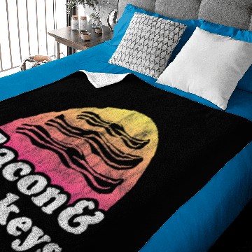 Discover Monkey Lover Bacon and Monkeys or Monkey Baby Blankets