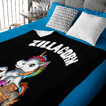 Discover Unicorns Kaiju Unicorns Japanese Monster Baby Blankets