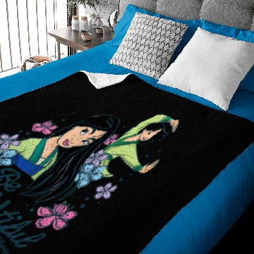 Discover Disney Princess - Be Youtiful Mulan Baby Blankets