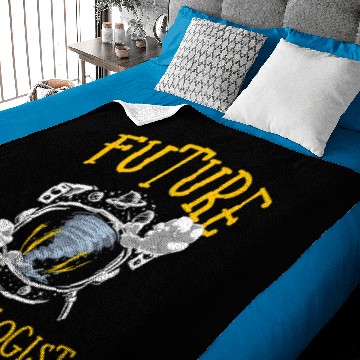 Discover Future Meteorologist Hurricane Chaser Weather Forecaster Baby Blankets