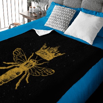 Discover Bee Beekeeping Queen Bee Honeycomb Beekeeping Honey Bee Beekeeper Baby Blankets
