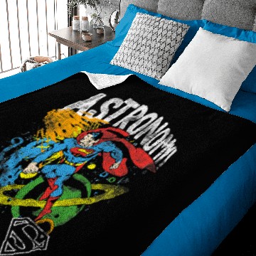 Discover Astronomy Lover Superman Astronomy Baby Blankets