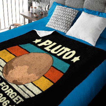 Discover Astronomy Lover Pluto Never Forget Astronomy Space Nerd Pluto Baby Blankets
