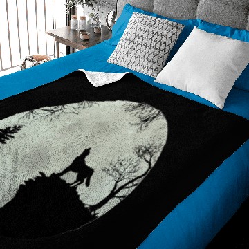 Discover German Shepherd Dog Jault at Full Moon Baby Blankets