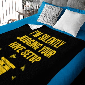 Discover Bee Beekeeping Funny Beekeeper Bee Hive 165 Beekeeper Baby Blankets