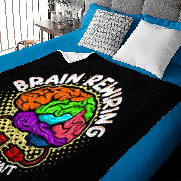 Discover Autistic Brain Surgery Brain Rewiring Neurodiversity Autism Baby Blankets