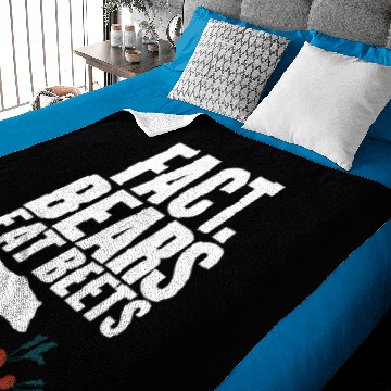 Discover Bee Beekeeping Bear Fact Bears Eat Beets White Bear 400 Polar panda Beekeeper Baby Blankets