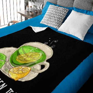 Discover Hot Or Cold Lemon Green Tea Citrus Fruit Lemon Baby Blankets