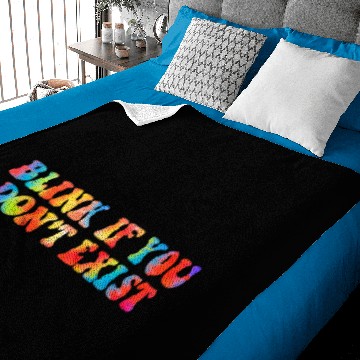 Discover Blink If You Dont Exist Hippie Apparel Baby Blankets