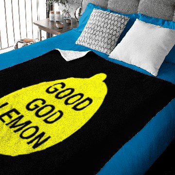 Discover Good God Lemon Baby Blankets