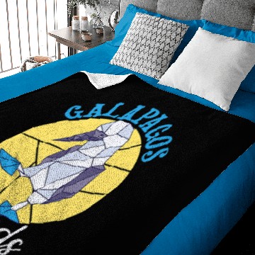 Discover Galapagos Islands Seabird Blue Footed Booby Bird Baby Blankets