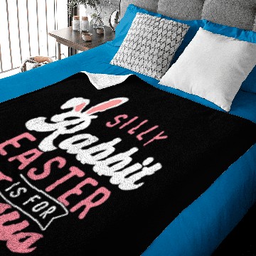 Discover Christian Silly Rabbit Easter Is For Jesus Easter Sunday Egg Hunter Baby Blankets
