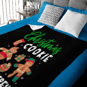 Discover Christmas Quote Christmas Cookie Baking Crew Baby Blankets
