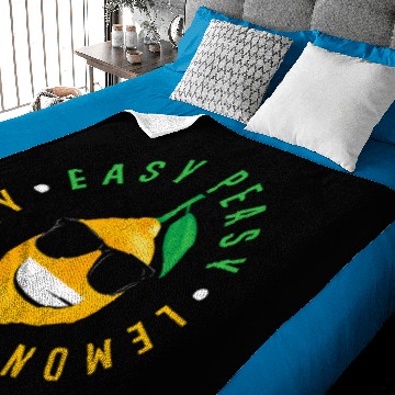 Discover Easy Peasy Lemon Squeezy Lemonade Baby Blankets