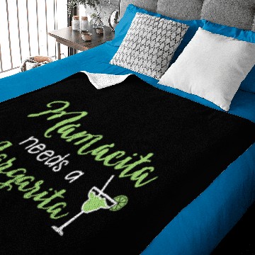 Discover Mamacita needs a Margarita Baby Blankets