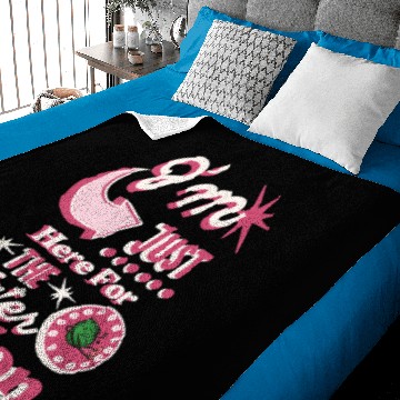 Discover Im Just Here For The Watermelon Funny Summer Baby Blankets