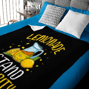 Discover Lemonade Crew Citrus Summer Lemonade Stand Security Baby Blankets