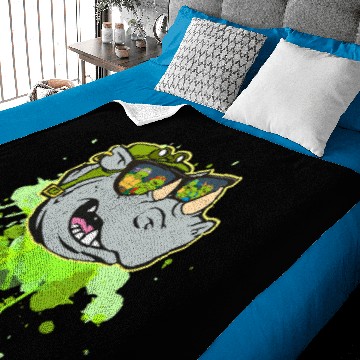 Discover KV9 Turtle Mademark x Teenage Mutant Ninja Turtles Bebop TMNT Baby Blankets