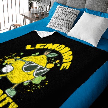 Discover Lemonade Security Lemon Juice Boss Baby Blankets