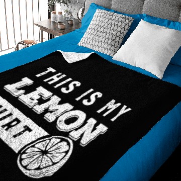 Discover Lemon Juice Summer Citrus Lemonade Baby Blankets