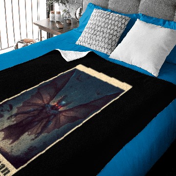 Discover Mothman Tarot Card cryptid cryptozoology Baby Blankets