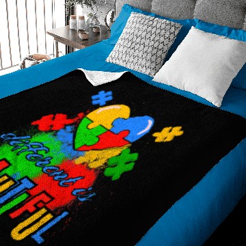 Discover Different Abilities Same Hearts Baby Blankets