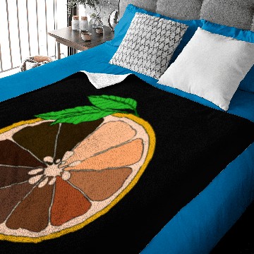 Discover Melanin Lemon Black History Month Cool BLM Fruit Lime Baby Blankets