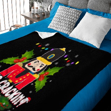 Discover Whats Crackin Funny Christmas Nutcracker Lover Baby Blankets