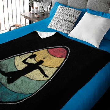 Discover Retro vintages Dodgeball Egg Happy Easter Day Gift Baby Blankets
