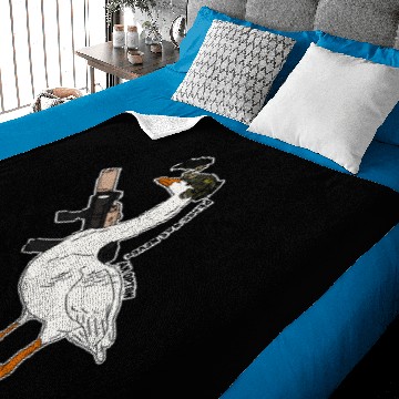 Discover Peace Was Never An Option Silly Goose Meme Funny Baby Blankets