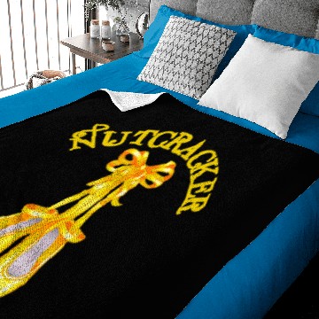 Discover Nutcracker Ballet Christmas Baby Blankets