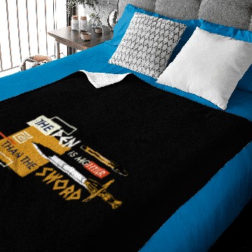 Discover Disneyss Percy Jackson Riptide Pen Is Mightier Than The Sword Baseball Tees Baby Blankets