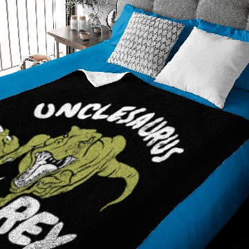 Discover Dinosaur Dino Mens Unclesaurus Rex Dinosaur Paleontologist Uncle Trex Baby Blankets