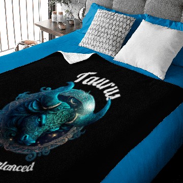 Discover Taurus Zodiac Astronomy Baby Blankets