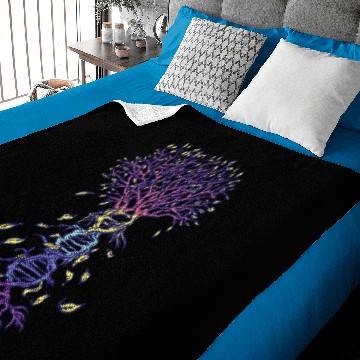 Discover Tree of Life Genetic DNA Conservation Biology Bonsai Baby Blankets