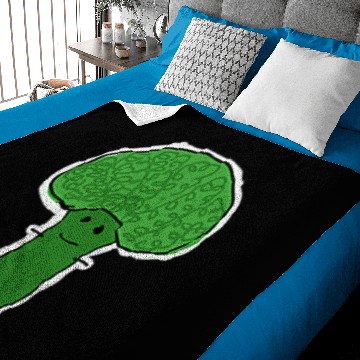 Discover Mens Broccoli rob Baby Blankets
