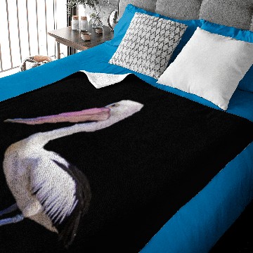 Discover Pelican Bird Dalmatian Pelican Ornithology Baby Blankets
