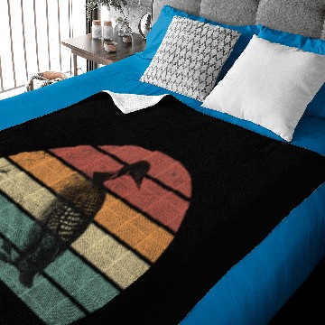 Discover vintages Common Loon Baby Blankets