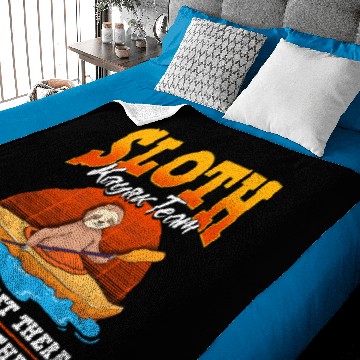 Discover Sloth Gift Kayak Sloth Kayaking Gift Baby Blankets