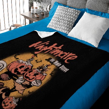 Discover Nightmare On Main Street Baby Blankets