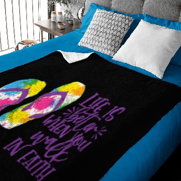 Discover Womens Ladies Faith Tops Cute Graphic Print Round Neck Blouses Baby Blankets Baby Blankets