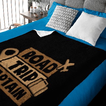 Discover Road Trip Captain 1 Baby Blankets