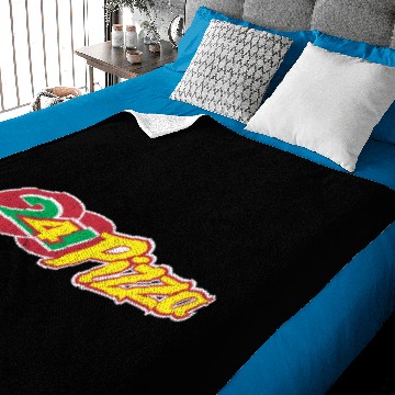 Discover 241 Pizza Baby Blankets