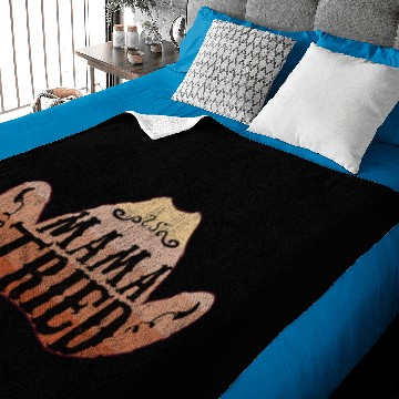 Discover Womens Country Music Mama Tried Baby Blankets