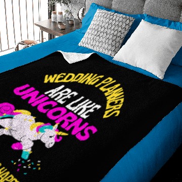 Discover Unicorns Wedding Planner Unicorns Engagement Party Coordinator Baby Blankets